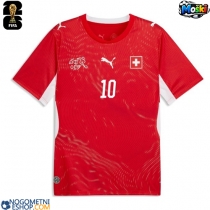 Moški Nogometni dresi Švica Granit Xhaka #10 Domači SP 2026 Kratek Rokav